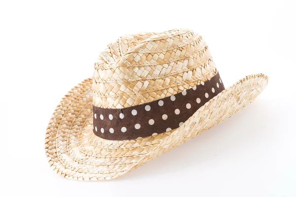 Sommaren beach halm hat — Stockfoto