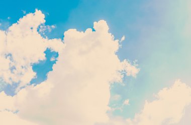 Mavi Gökyüzü Bulutları