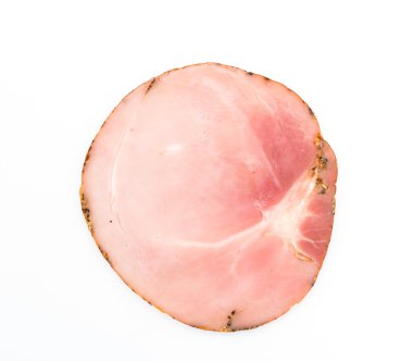 beyaz izole jambon