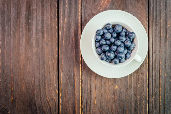 Blaubeerbecher — Stockfoto