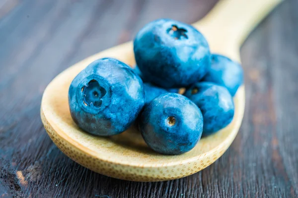 Blaubeerlöffel — Stockfoto