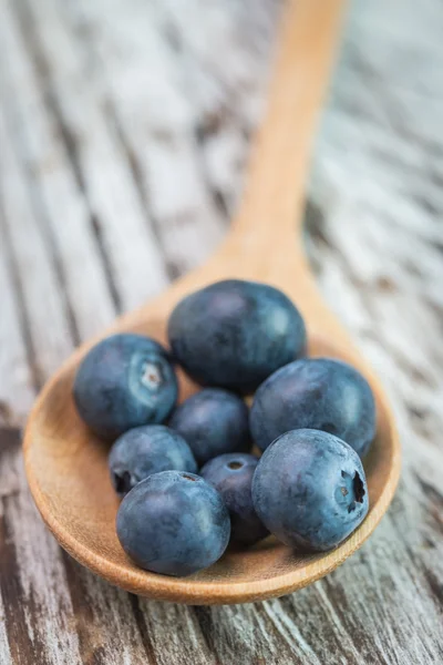 Blaubeerlöffel — Stockfoto