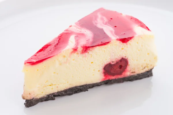 Strawberry cheese cake — Stock Photo, Image