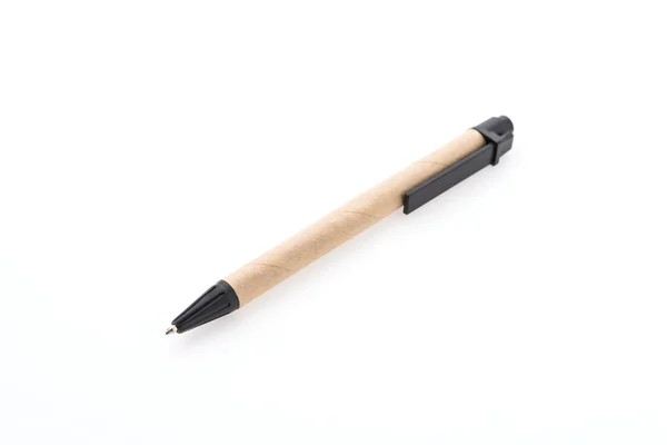 Penna su sfondo bianco — Foto Stock