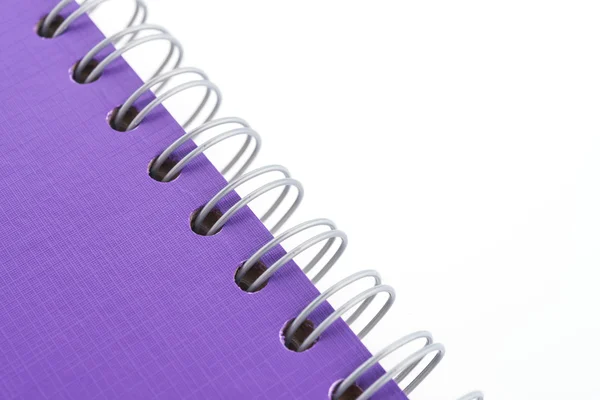Livre de notes violet — Photo
