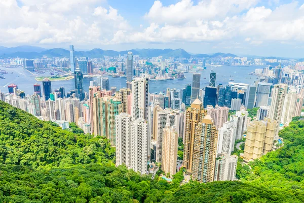 Scene of the Victoria Harbour — Stock Photo, Image