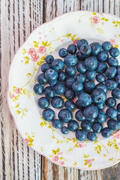Blueberry dish — Stock Photo, Image