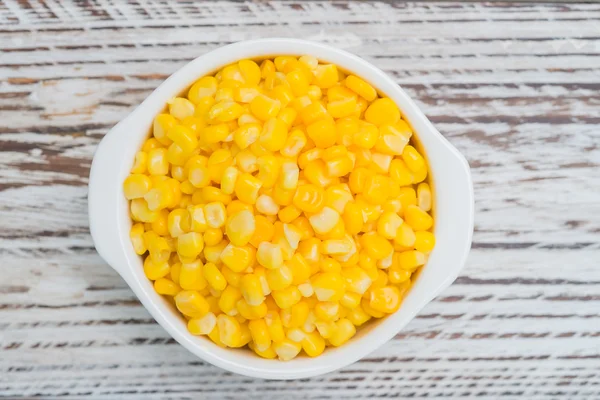 Sweet corn bowl — Stock Photo, Image