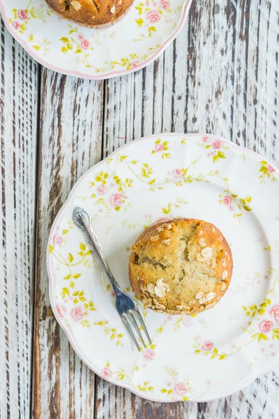 Bananen-Muffin — Stockfoto