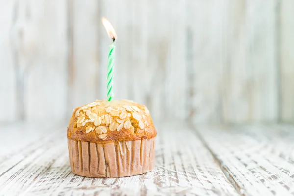 Muffin banane anniversaire — Photo