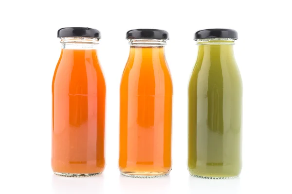 Juice bottles — Stock Photo, Image