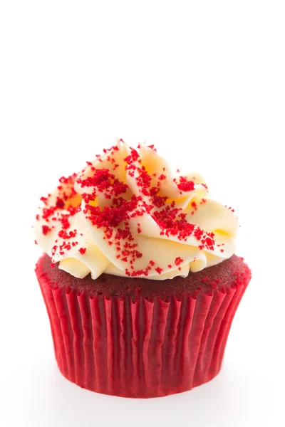 Cupcake velours rouge — Photo