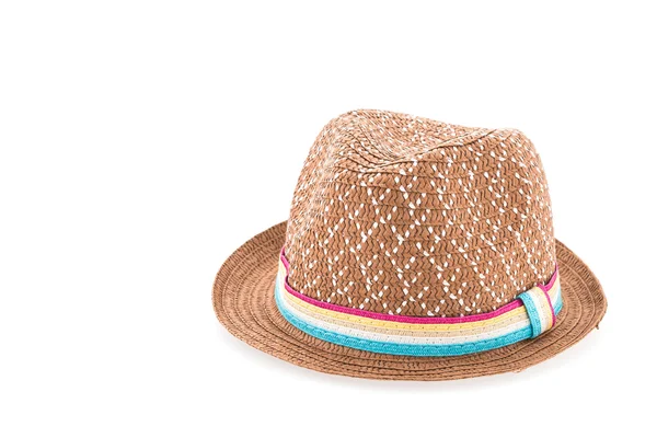 Sombrero de paja marrón — Foto de Stock