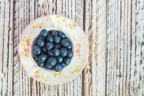 Blaubeerbecher — Stockfoto