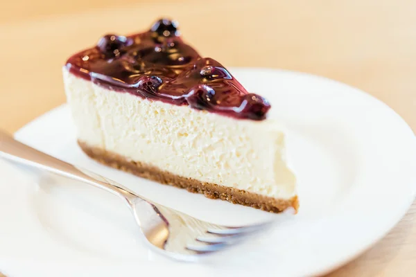 Blueberry cheese cake — Stock Photo, Image