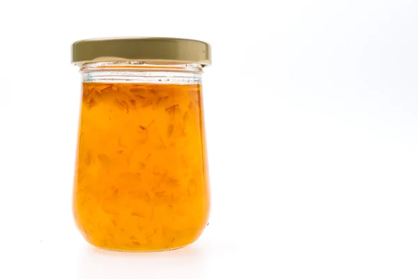 Vasetto marmellata d'arancia — Foto Stock