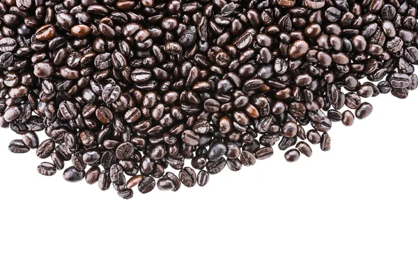 Coffee beans isolated on white background — Stock Photo, Image