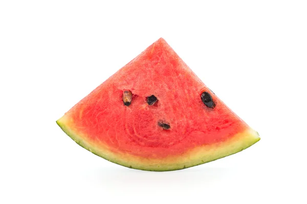 Wassermelone isoliert auf weiß — Stockfoto