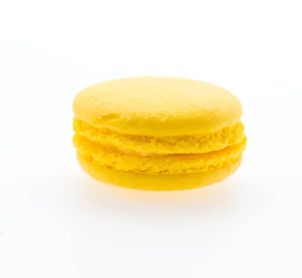 Macarons isolés sur blanc — Photo