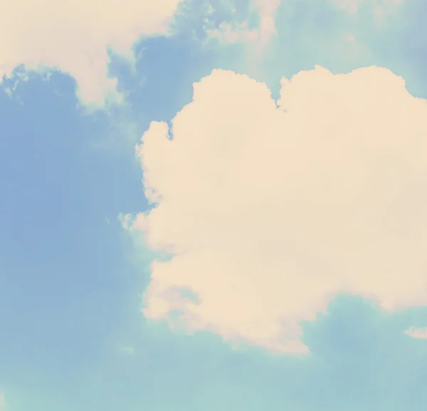 Хмар, Синє небо — стокове фото