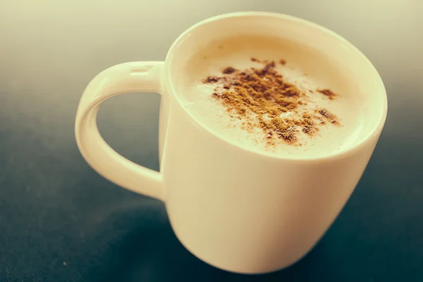 Cappuccino pahar — Fotografie, imagine de stoc