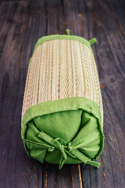 Almohada de paja verde — Foto de Stock