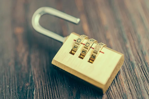 Close-up pad lock — Stock Photo, Image