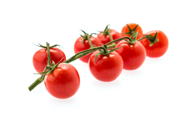 Tomato isolated on white