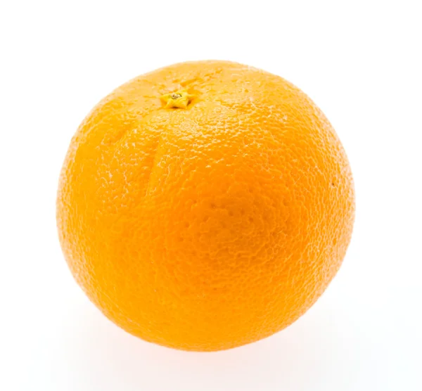 白で隔離されたオレンジ — ストック写真