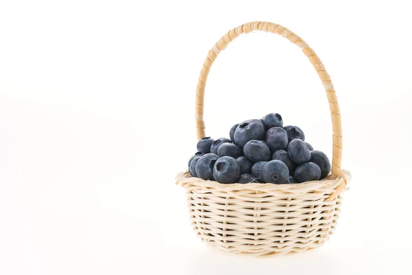 Blueberry basket — Stock Photo, Image