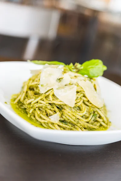 Pasta de pesto — Foto de Stock