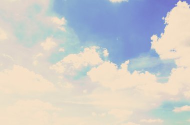 Mavi bulutlar gökyüzü