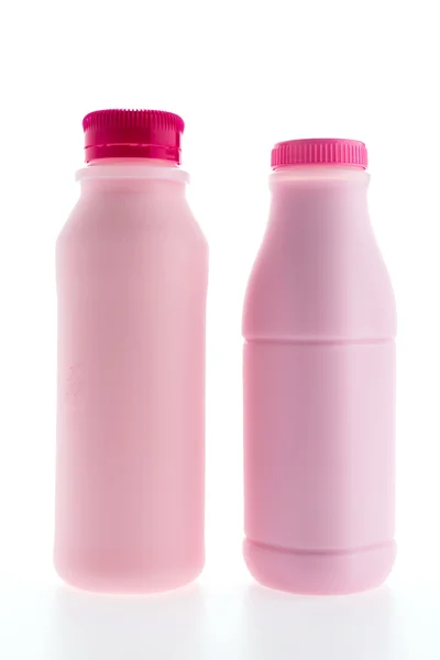 Jahodové mléko — Stock fotografie