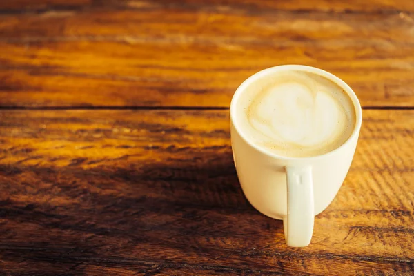 Hete latte — Stockfoto