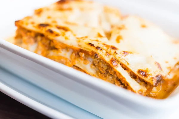 Lasagne vepřové — Stock fotografie