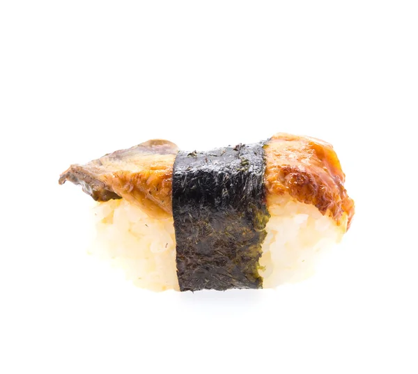 Ell Sushi auf Weiß — Stockfoto