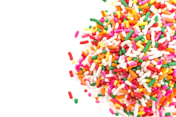 Pile of colorful sprinkles — Stock Photo, Image