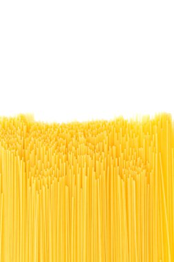 Makarna üstünde beyaz sayaç