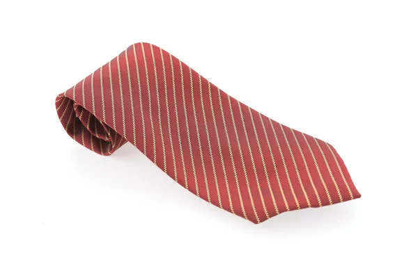 赤いネクタイを巻いてください。 — ストック写真