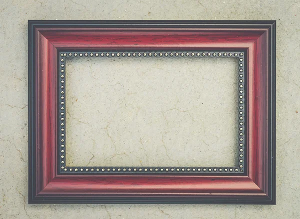 Frame on concrete background — Stock Photo, Image