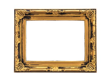 Beyaz arka plan üzerinde izole kare