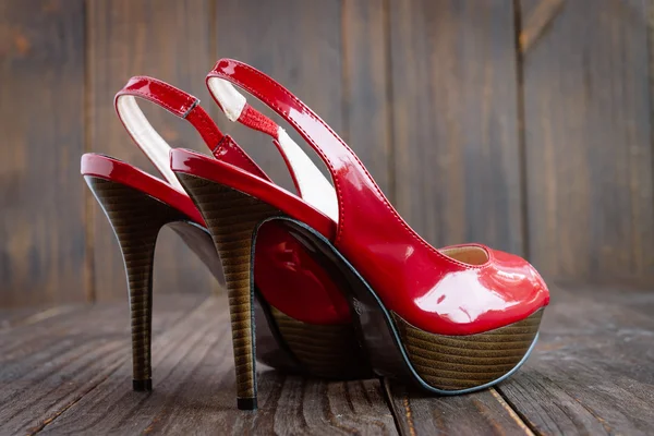 Red high heel — Stock Photo, Image