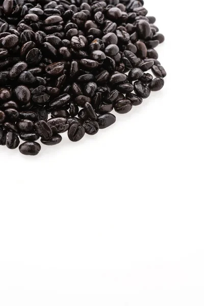 Coffee beans isolated on white background — Stock Photo, Image