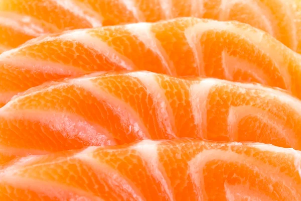 Salmon meat sashimi — Stock Photo, Image