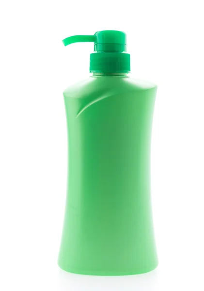 Fles lotion geïsoleerd op wit — Stockfoto