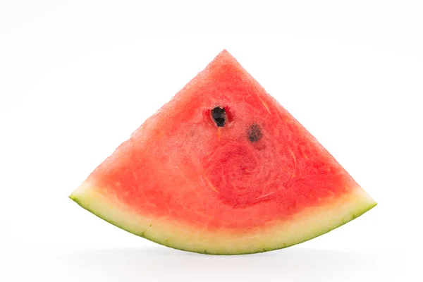 Wassermelone isoliert auf weiß — Stockfoto