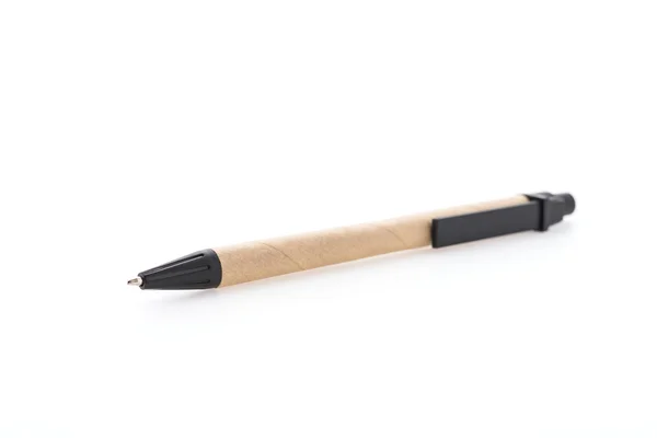 白色背景下隔离的钢笔 — 图库照片