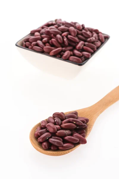 Red beans kidney isolated on white background — Stock Photo, Image