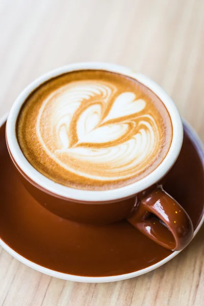 Latte koffie — Stockfoto