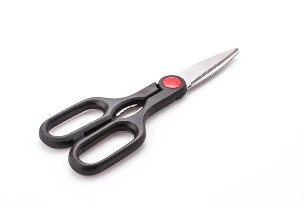 Kuchyňské nůžky objekt izolované na bílém — Stock fotografie